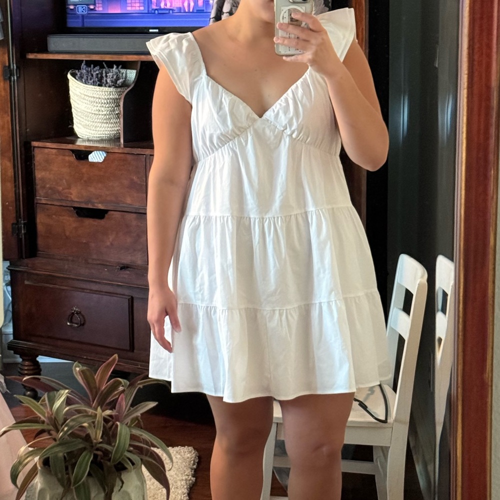 White dress